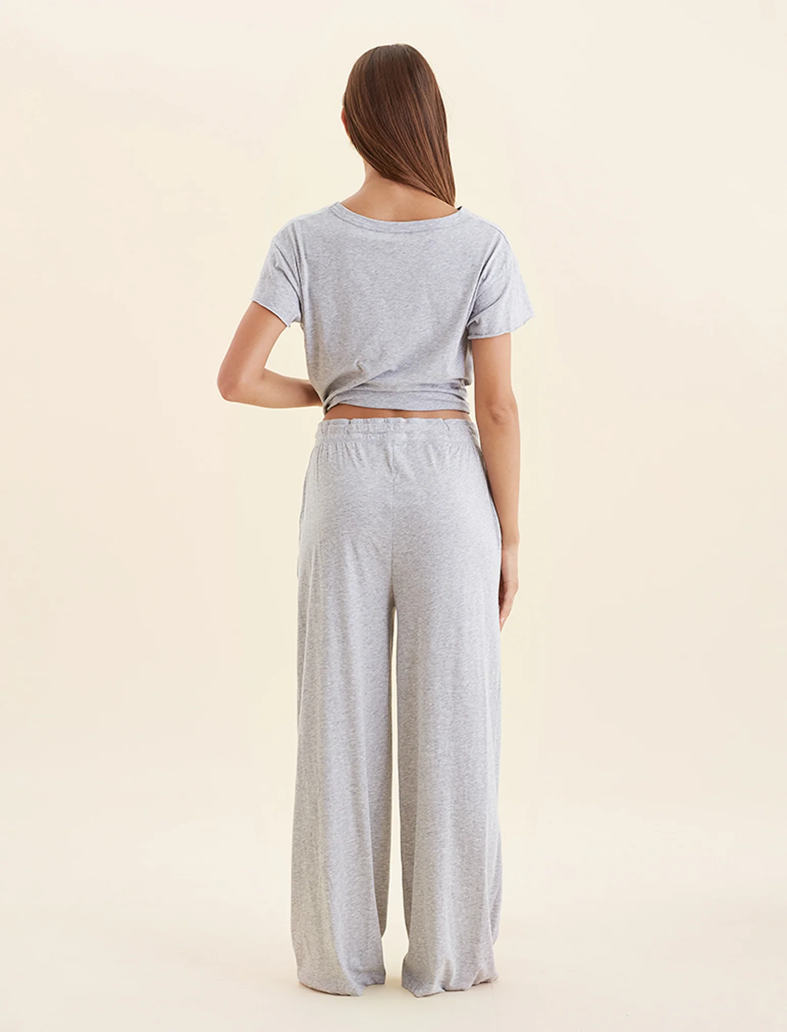 Jada Organic Cotton Wide Leg Pant - Image 6