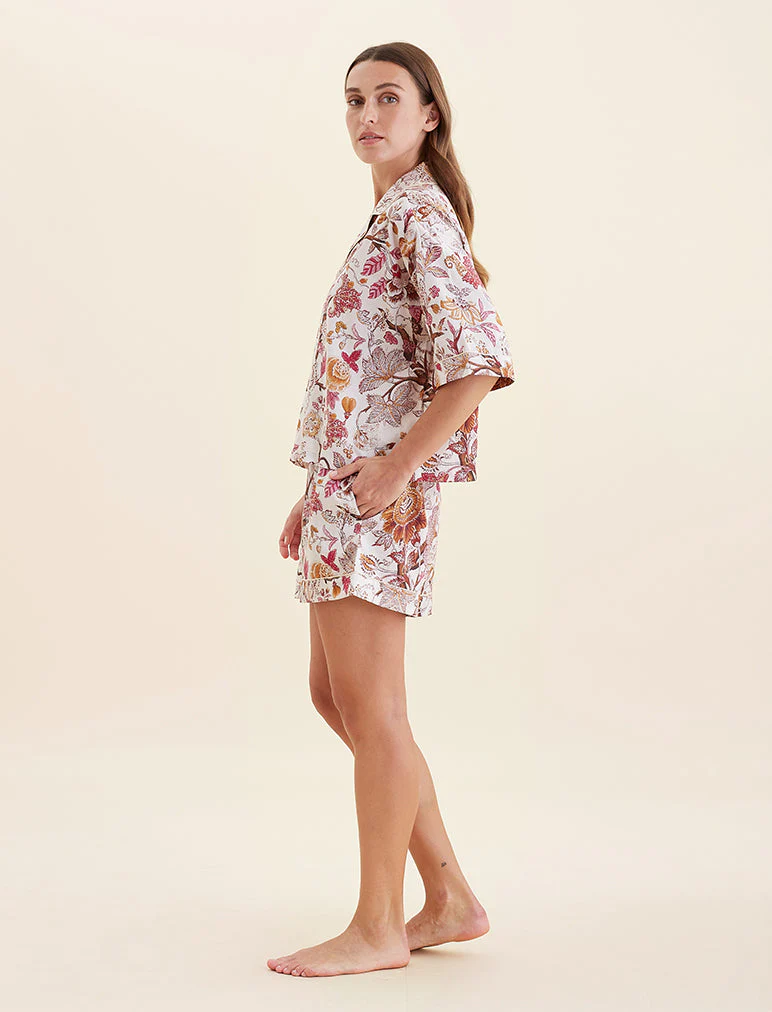 Karen Walker Edwardian Floral Boxer PJ Set - Image 4