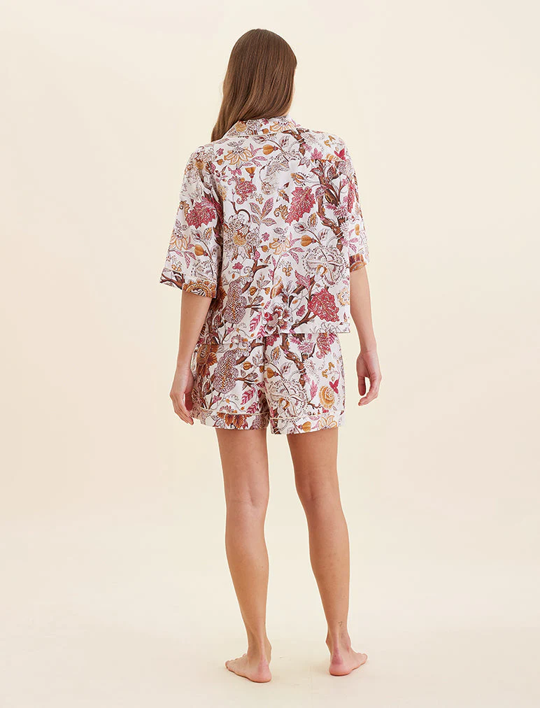 Karen Walker Edwardian Floral Boxer PJ Set - Image 5