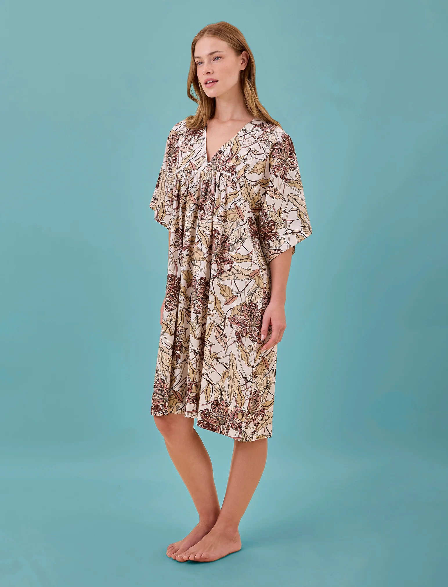 Karen Walker Lilies Kaftan Nightie - Image 3