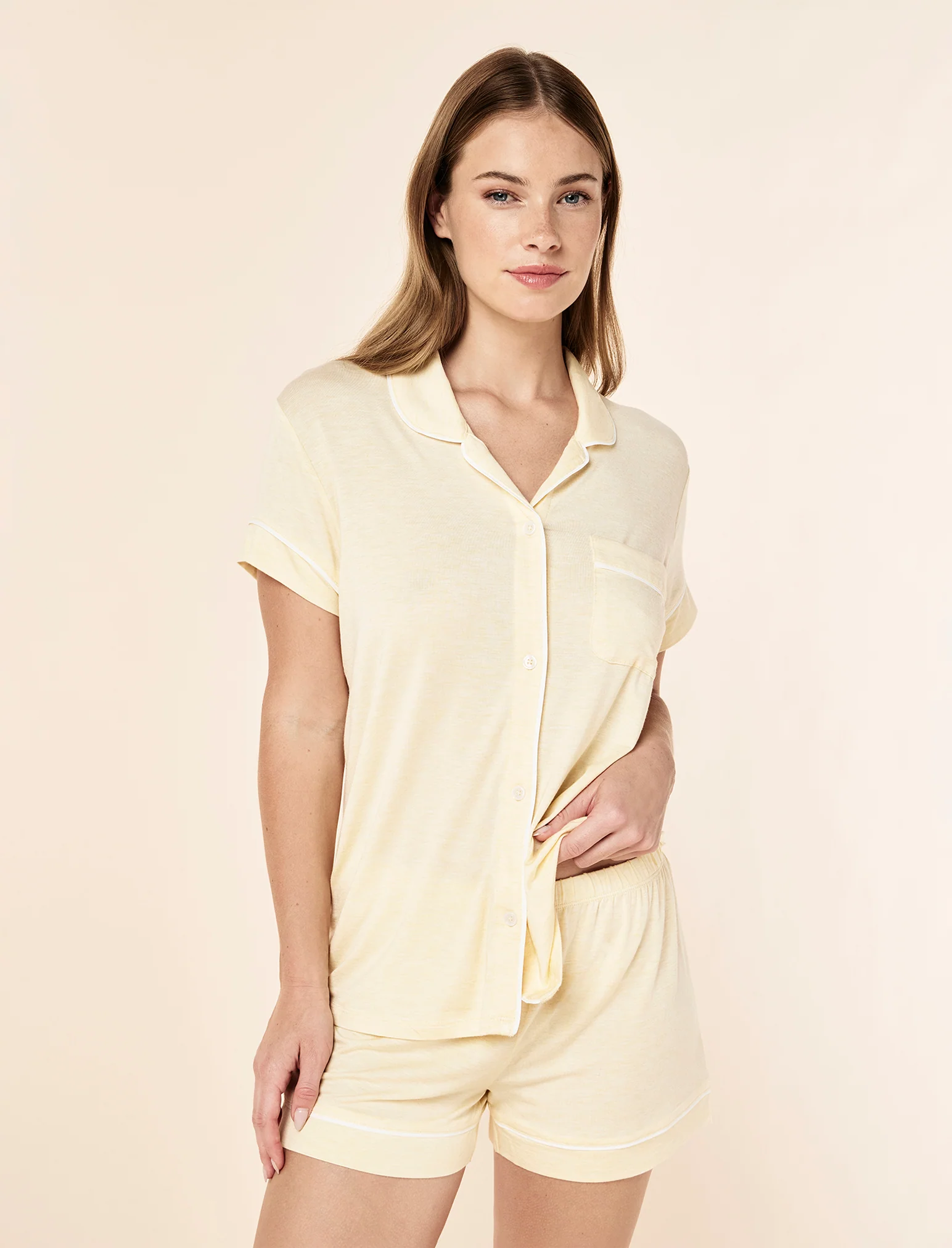 Kate Modal Soft Boxer PJ Set - Image 2