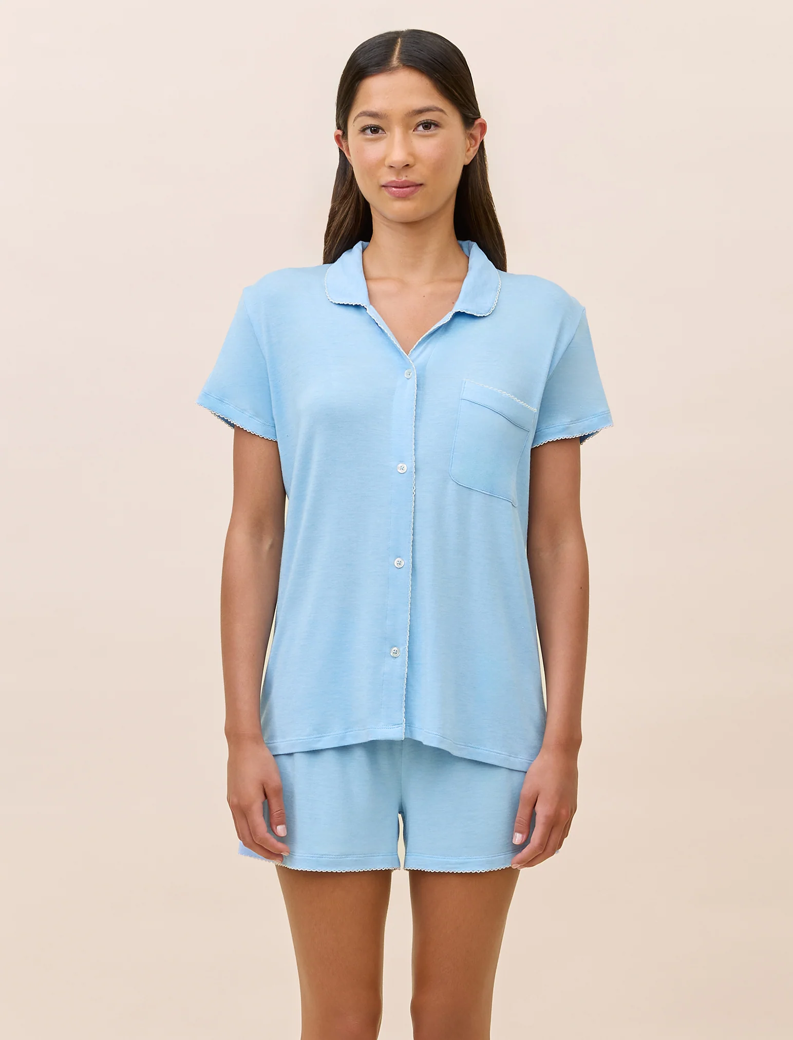 Kate Modal Soft Boxer PJ Set - Image 2
