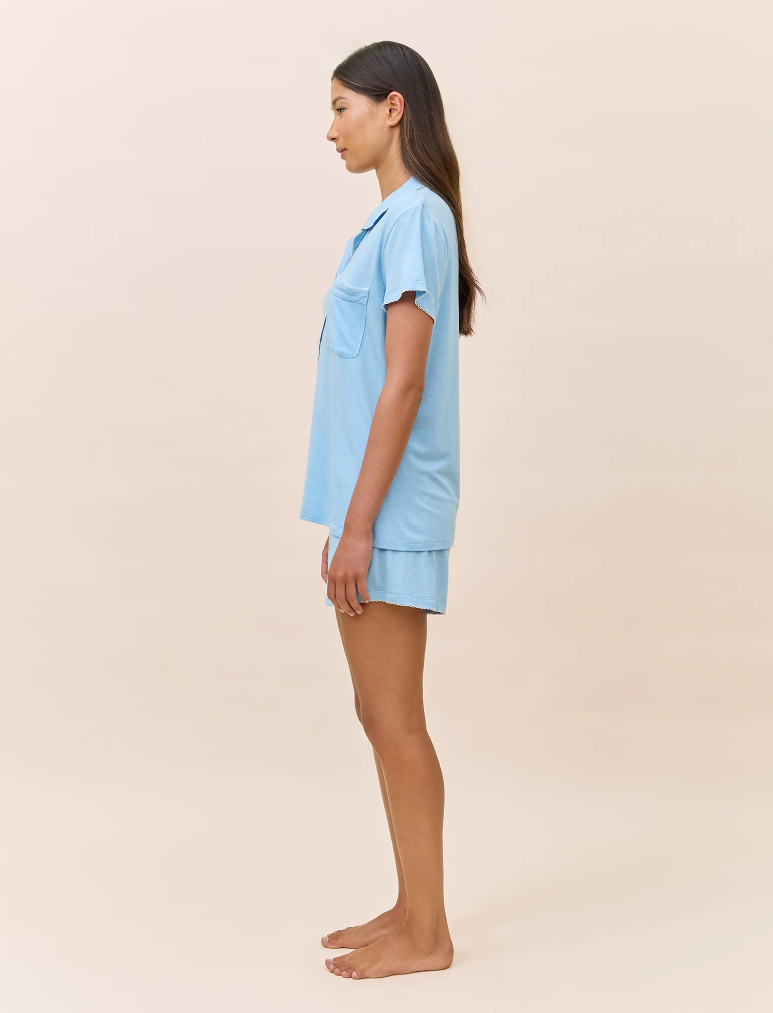 Kate Modal Soft Boxer PJ Set - Image 4