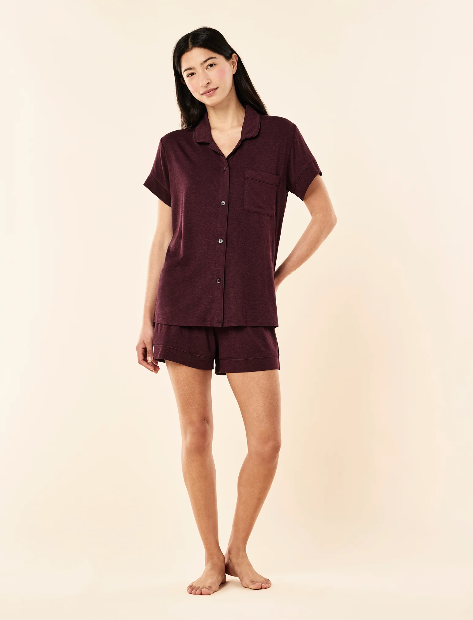 Kate Modal Soft Boxer PJ Set - Image 5