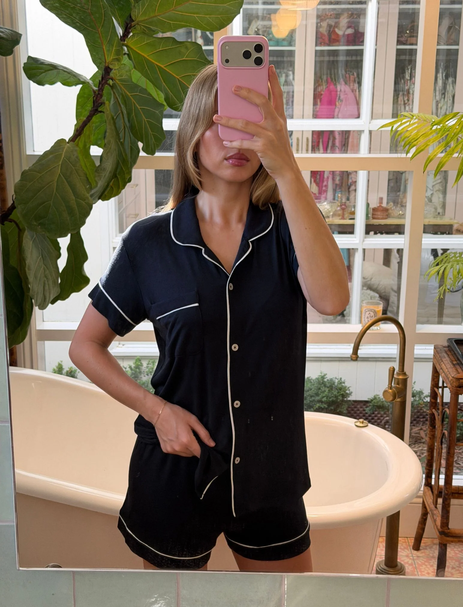 Kate Modal Soft Boxer PJ Set - Image 7