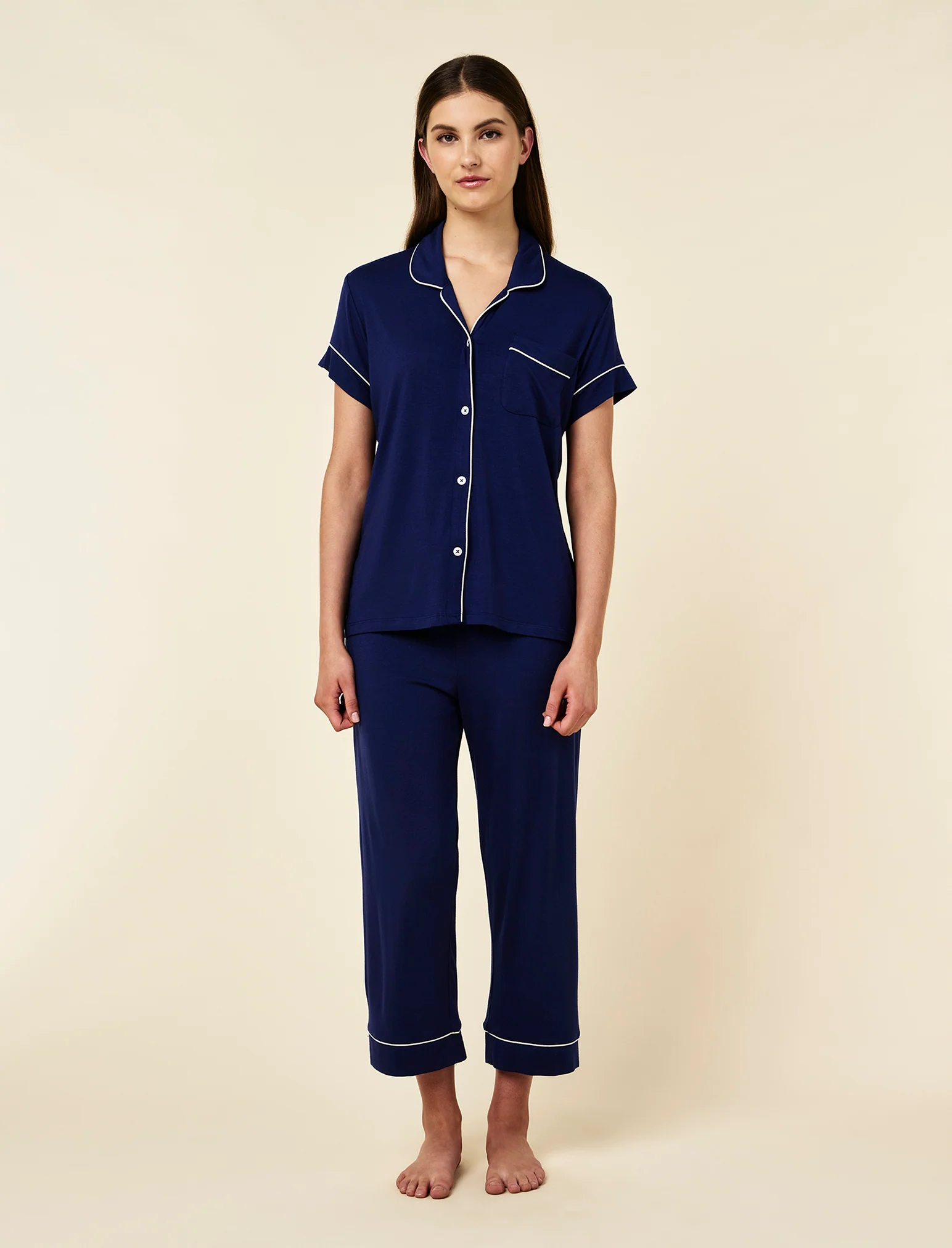 Kate Modal Soft Crop PJ Set - Image 3