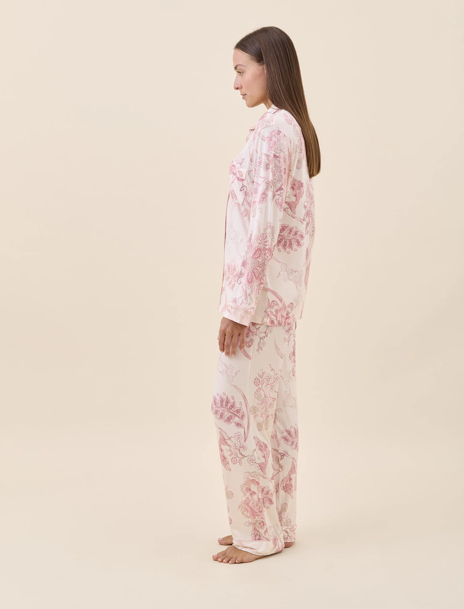 Kate Modal Soft Full Length PJ Set - Image 2