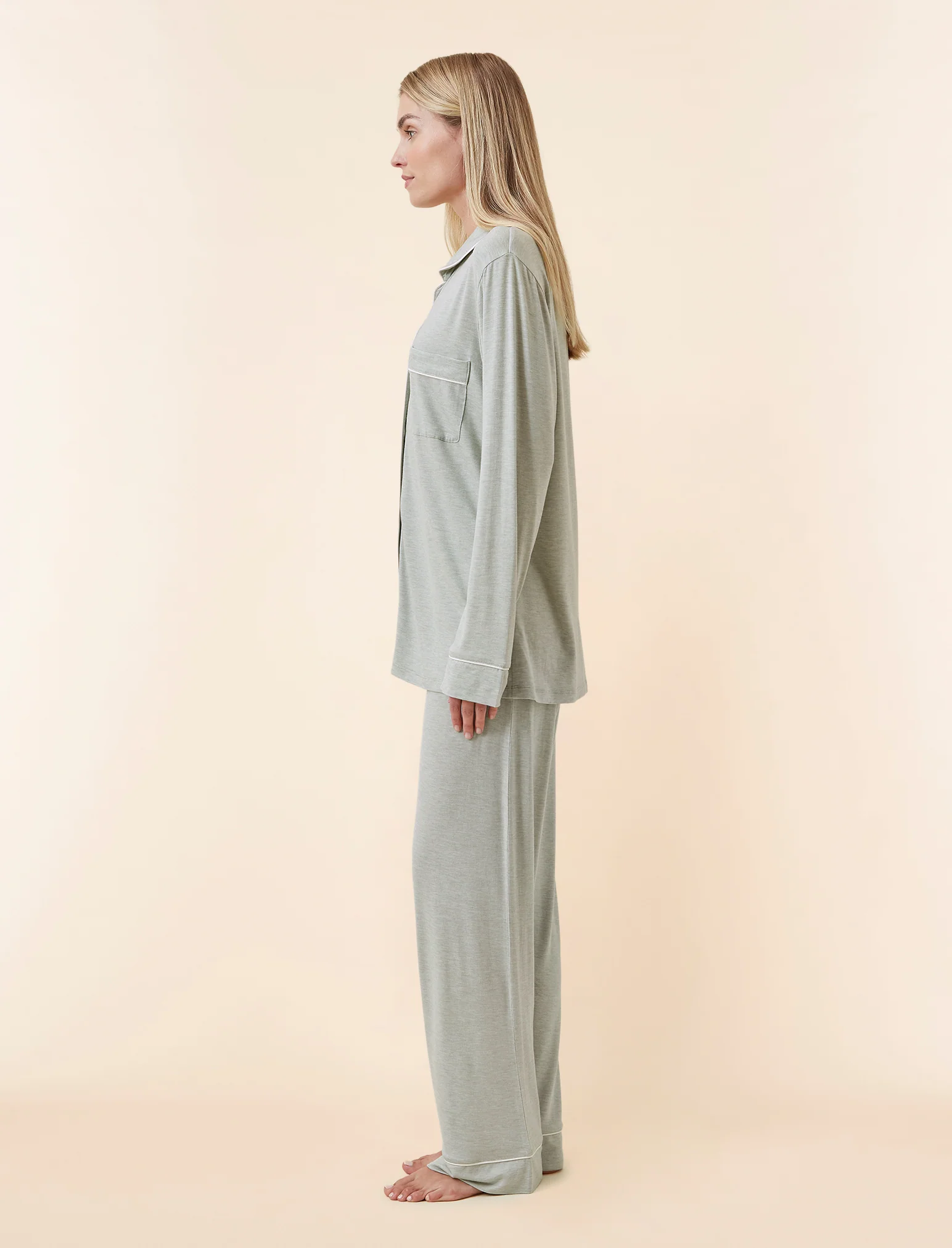 Kate Modal Soft Full Length PJ Set - Image 4