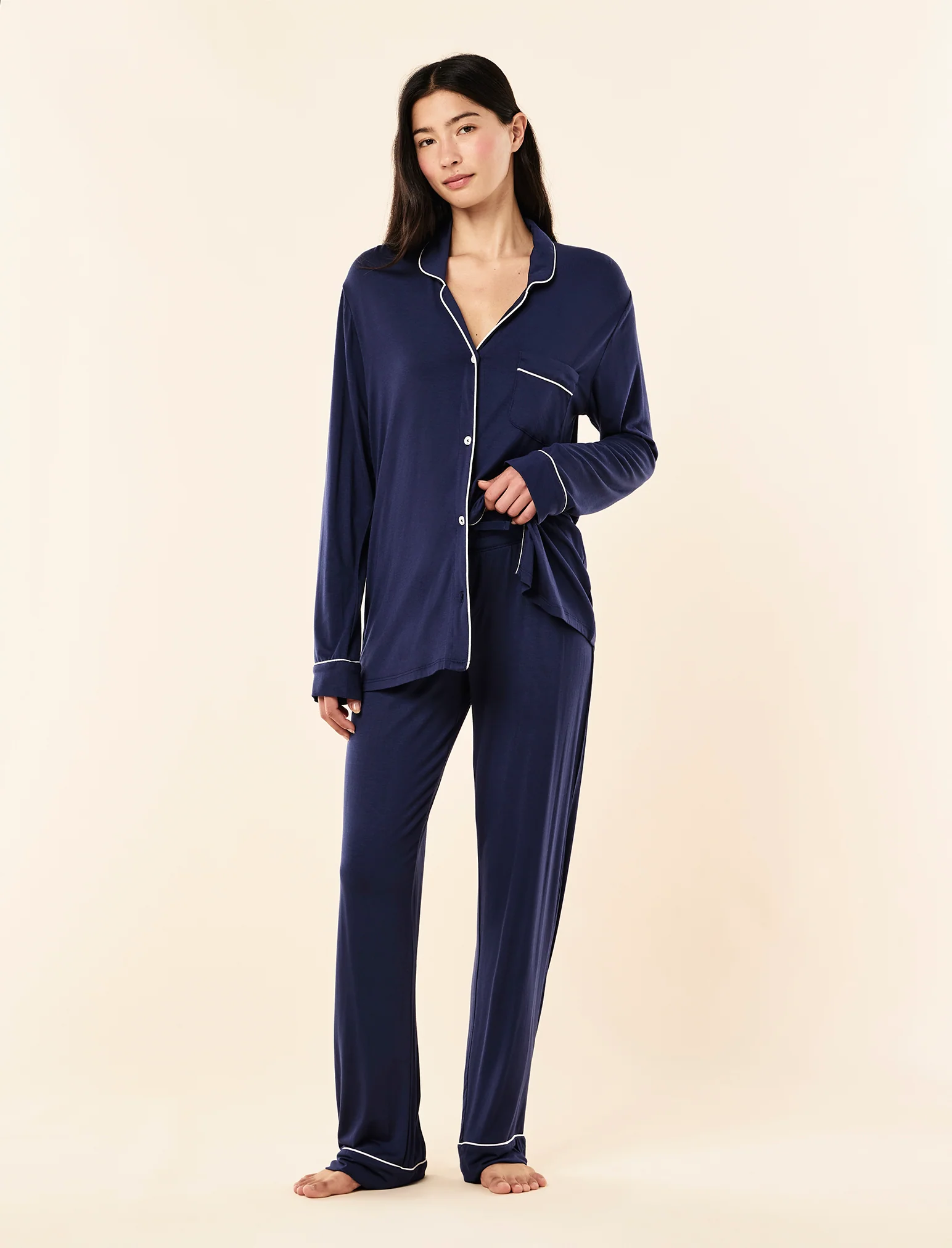 Kate Modal Soft Full Length PJ Set - Image 3