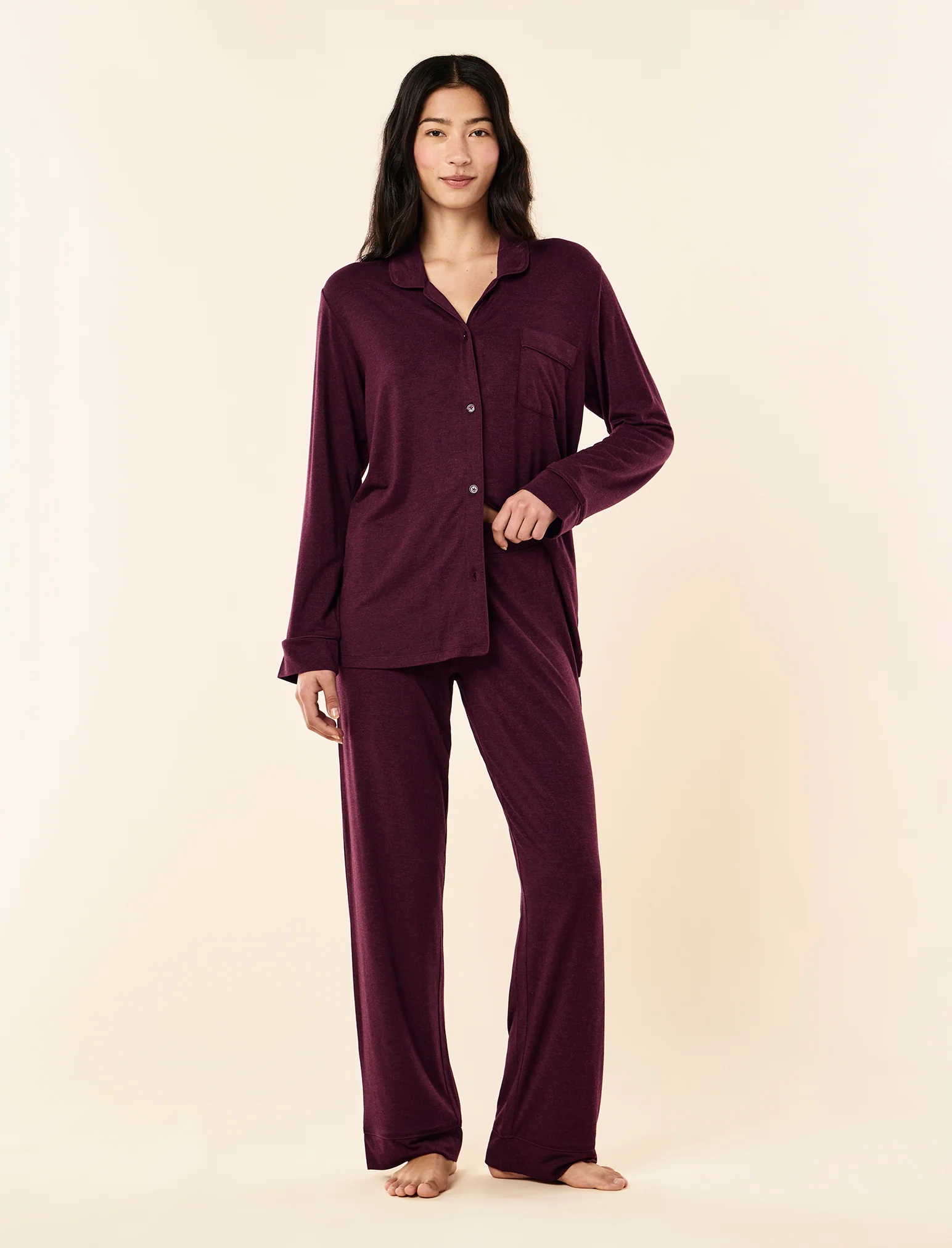 Kate Modal Soft Full Length PJ Set - Image 4