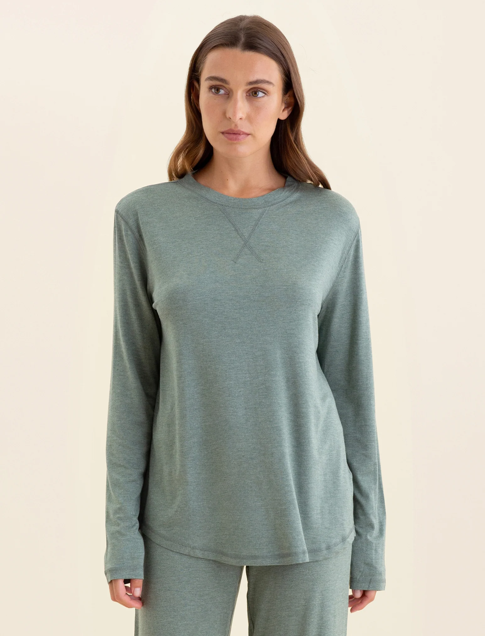 Kate Modal Soft Long Sleeve Tee - Image 2