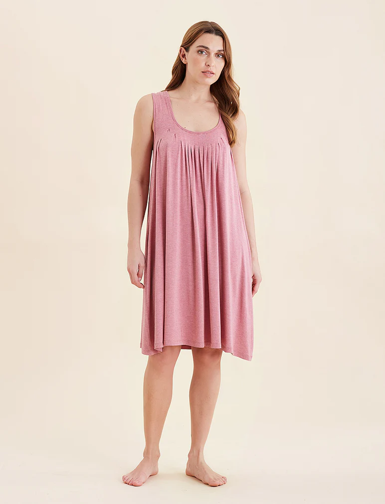 Kate Modal Soft Pleat Front Nightie - Image 13