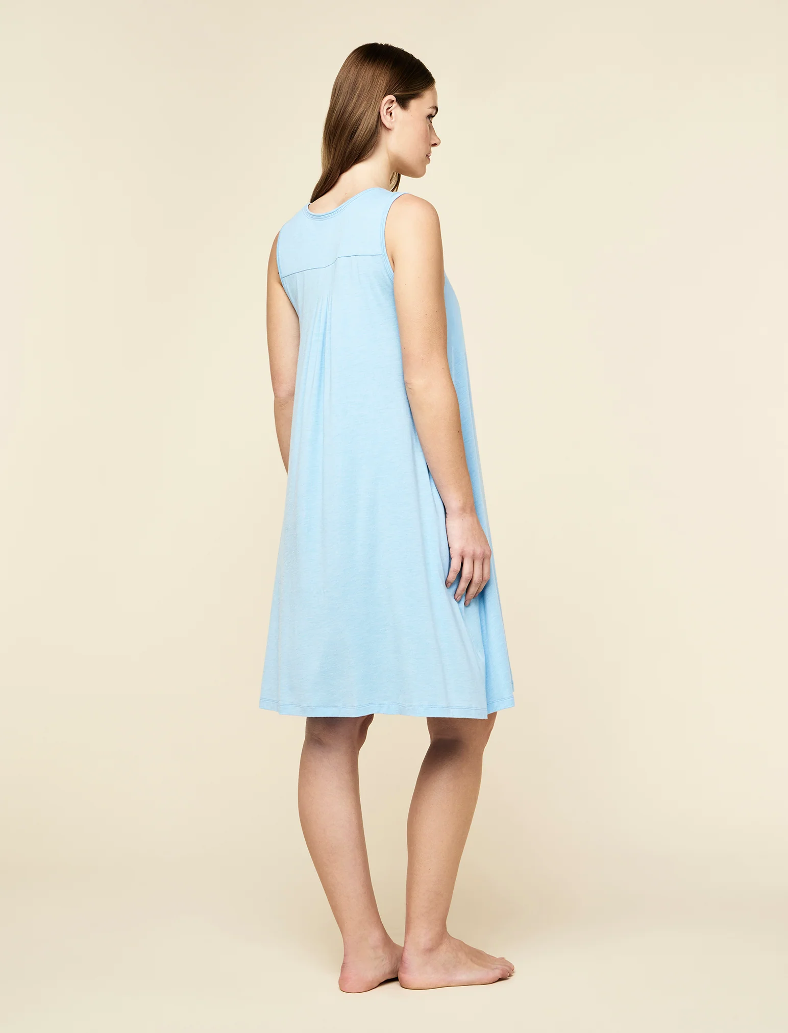 Kate Modal Soft Pleat Front Nightie - Image 6