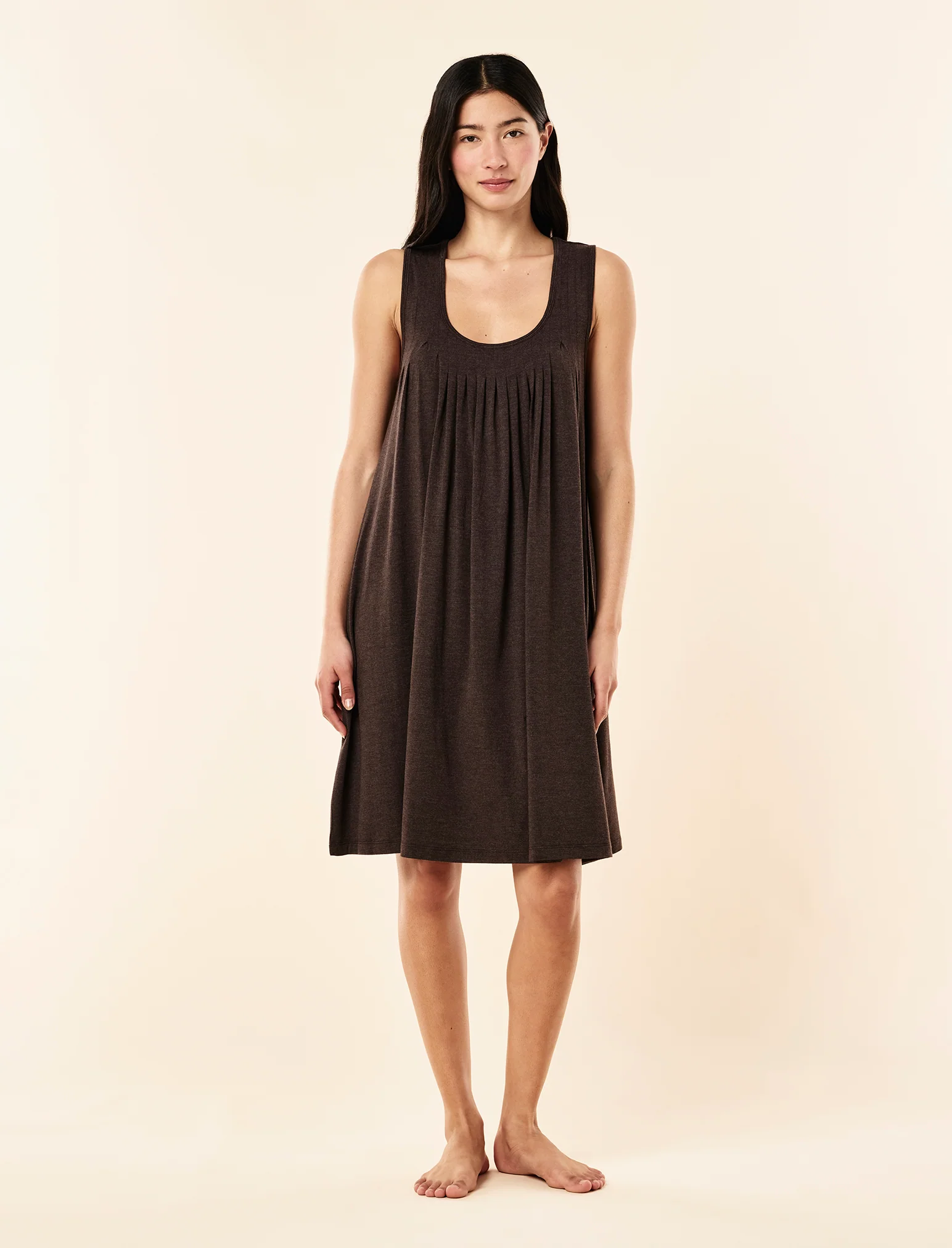 Kate Modal Soft Pleat Front Nightie - Image 6