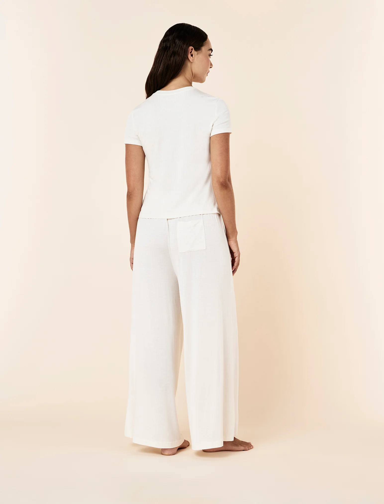 Kate Modal Soft Wide Leg Pant - Image 5