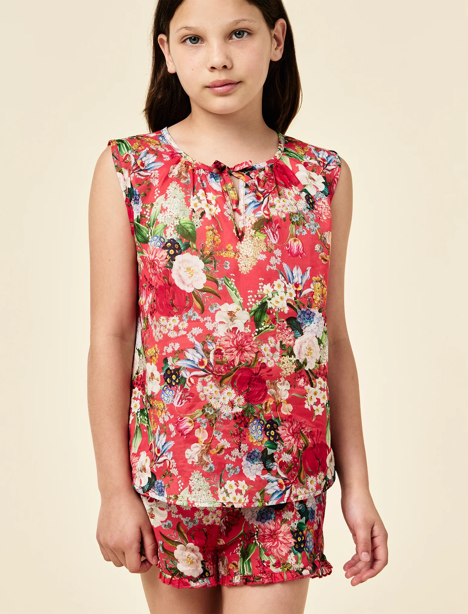 Kids Holly Frill Cami & Boxer Short Set - Image 6