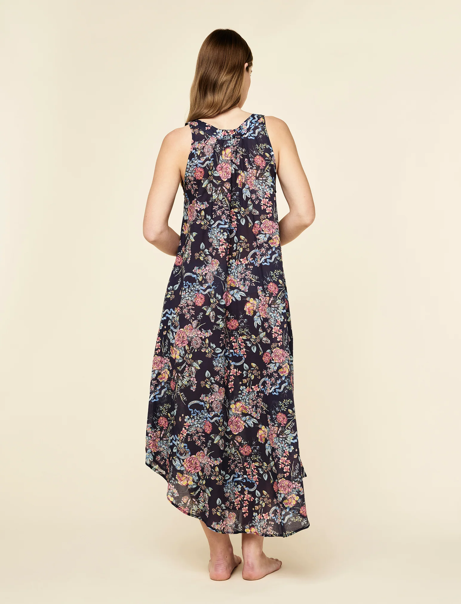 Layla Panel Front Maxi Nightie - Image 5