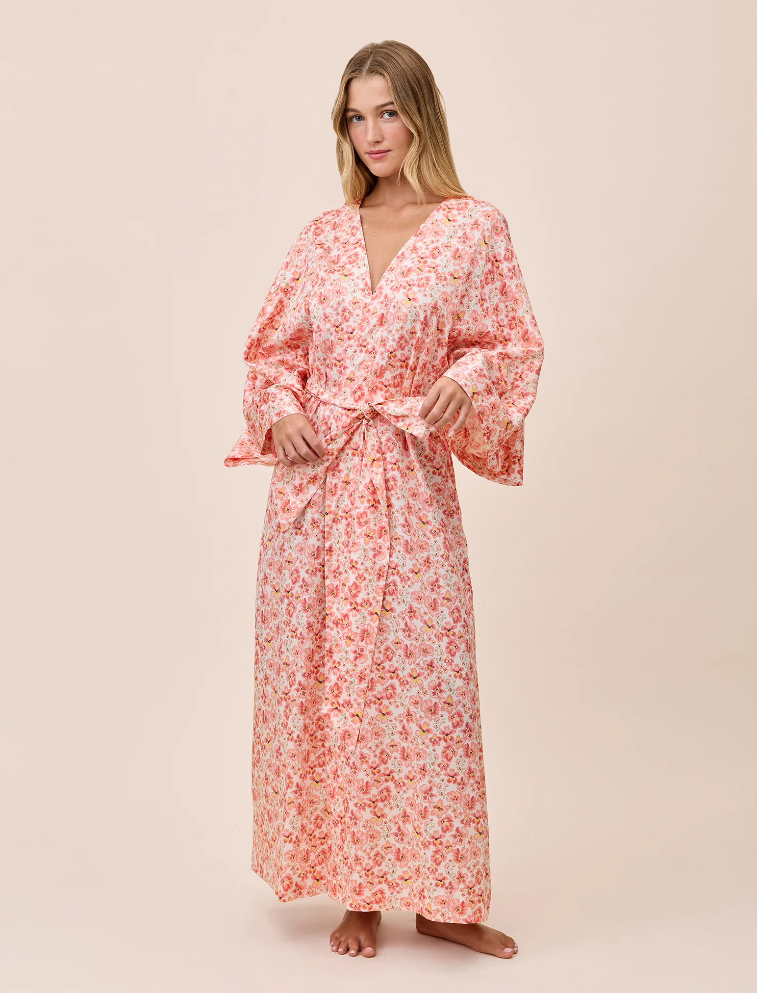 Molly Sims Cotton Kimono Robe - Image 4
