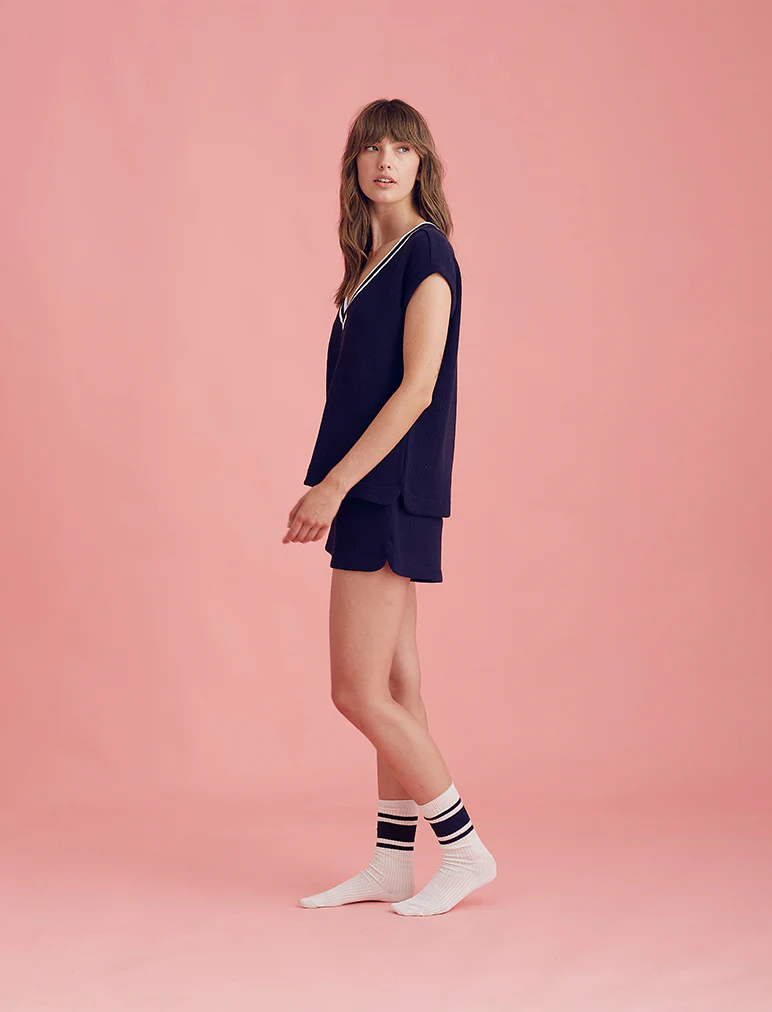 Luxe Waffle Tennis Tank - Image 4