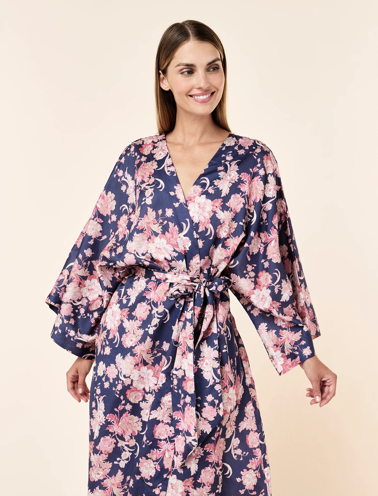 Madelyn Kimono Maxi Robe - Image 3