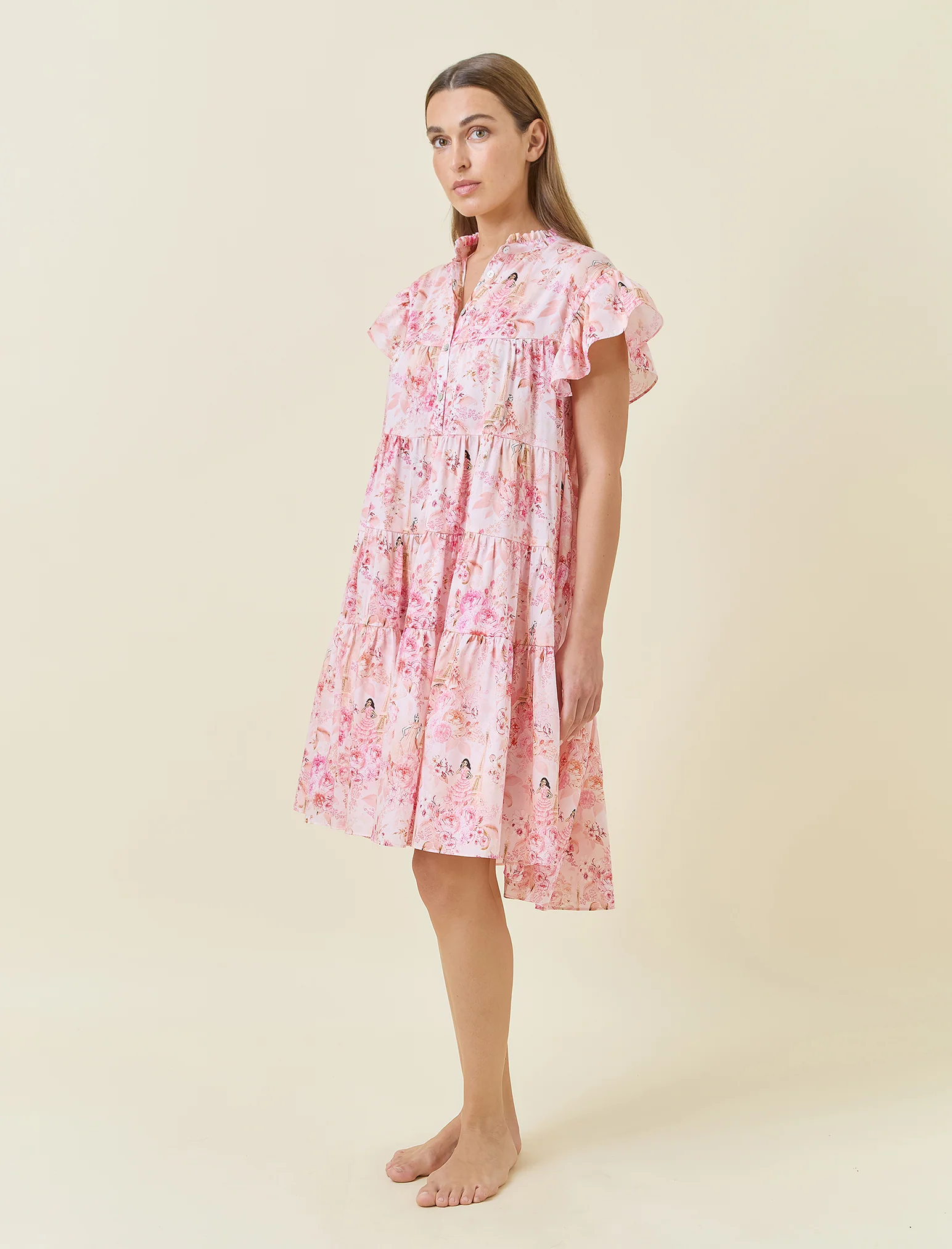 Magnificent Mess Flutter Panel Nightie - Image 2