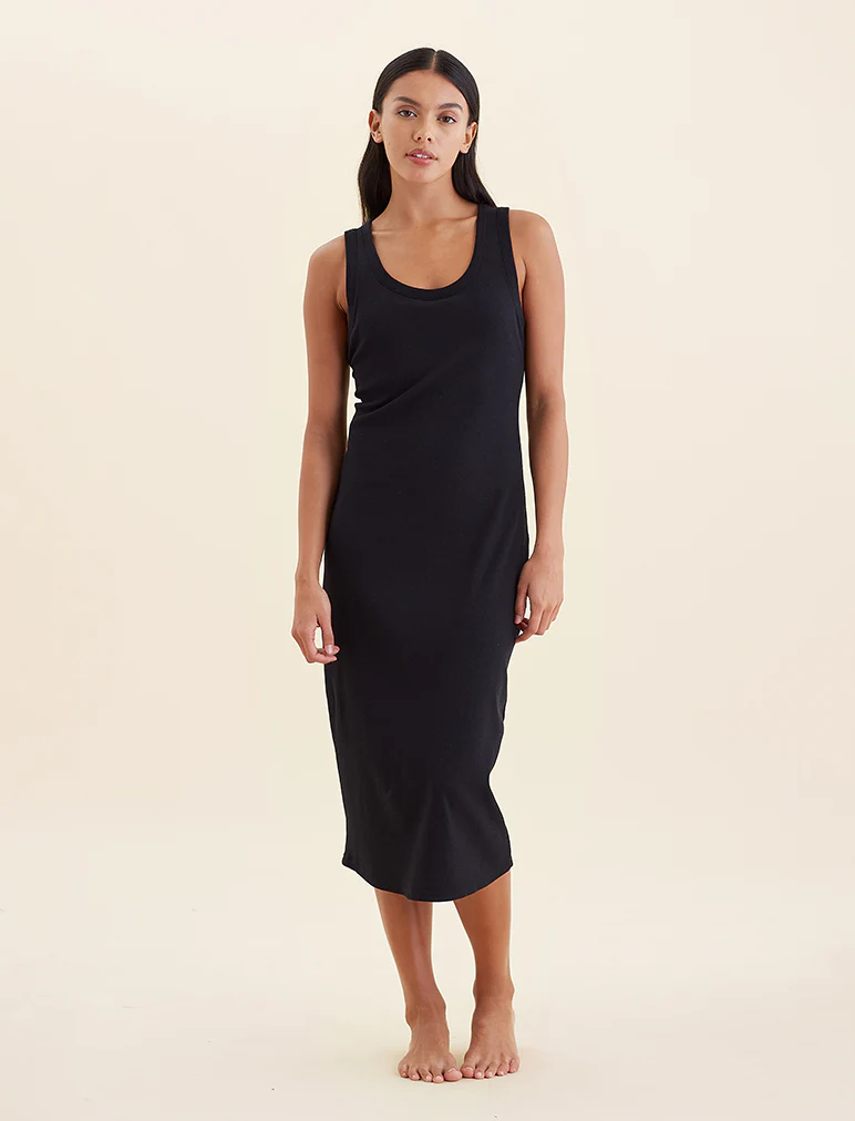 Milla Rib Shelf Bra Dress - Image 3