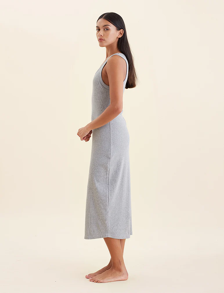Milla Rib Shelf Bra Dress - Image 4