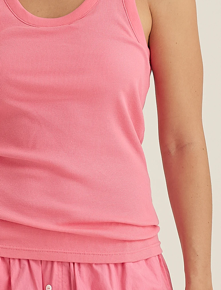 Milla Rib Shelf Bra Tank - Image 3