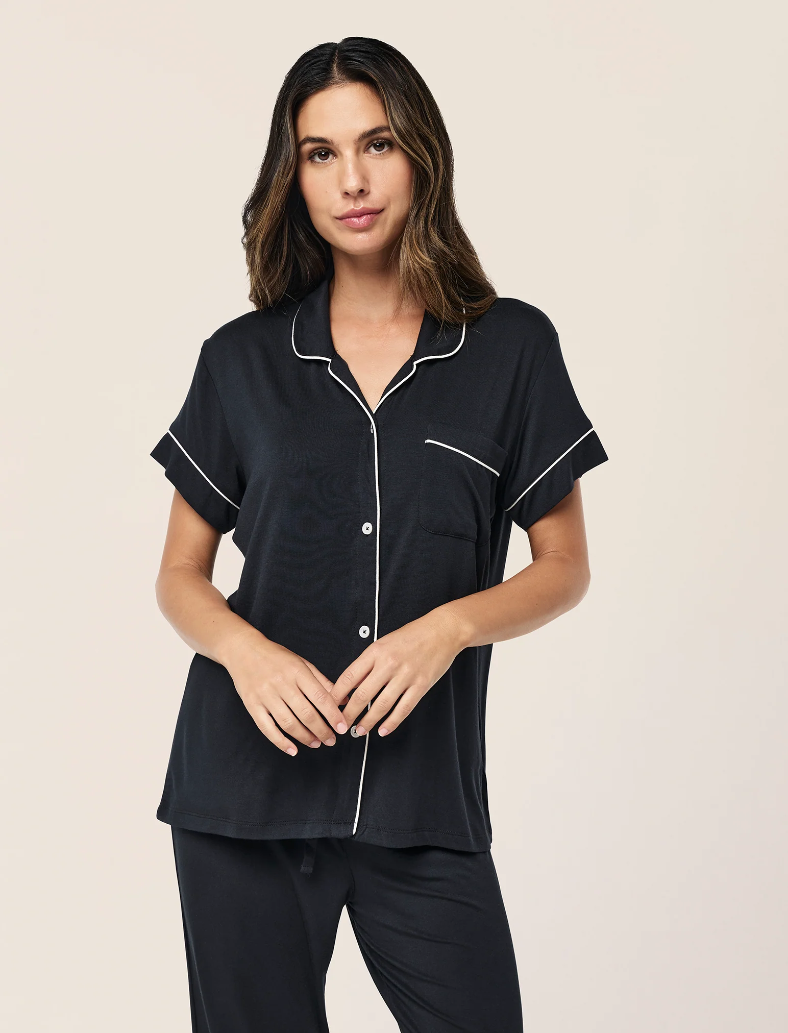 Kate Modal Soft Crop PJ Set - Image 3