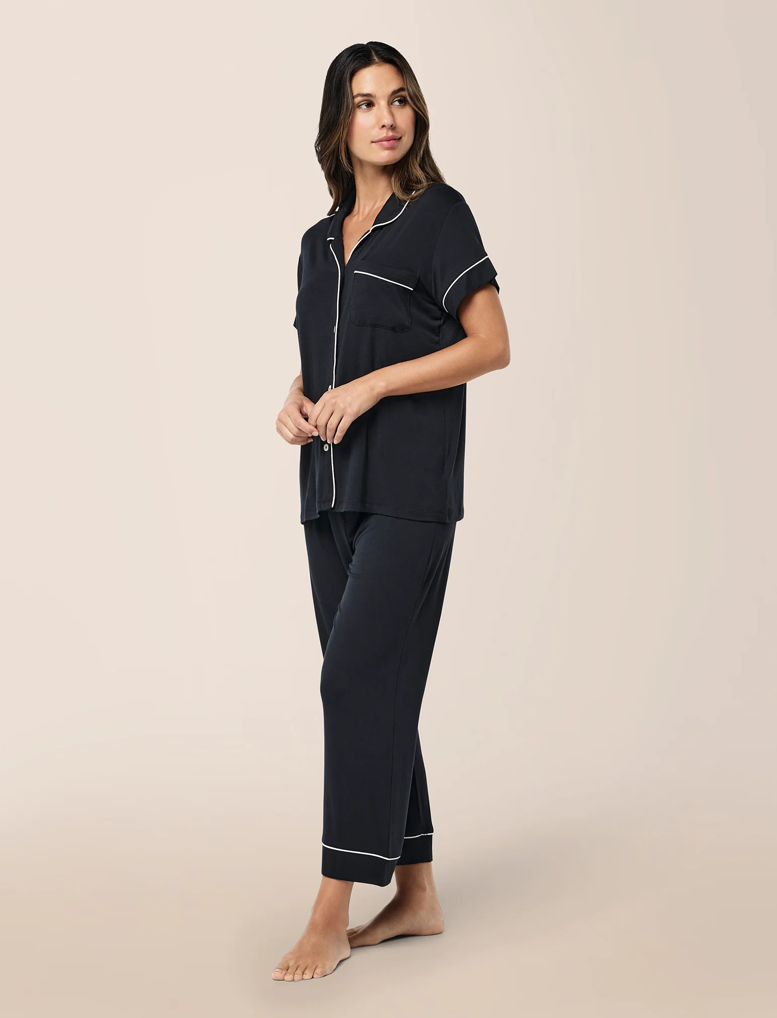 Kate Modal Soft Crop PJ Set - Image 5