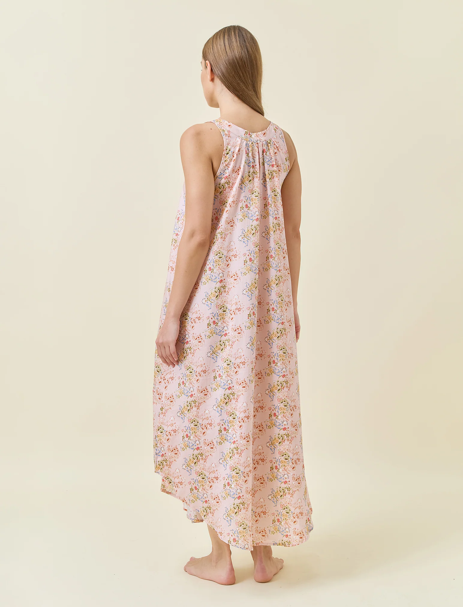 Molly Panel Front Maxi Nightie - Image 6