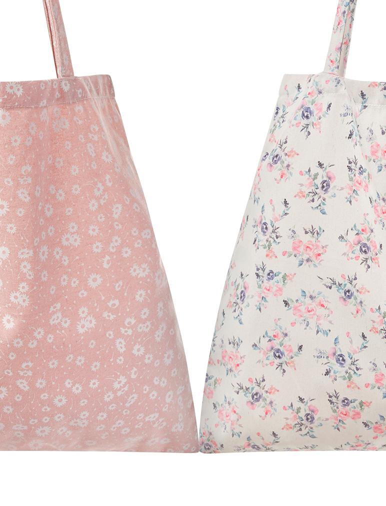 100% Recycled Assorted Tote Bag - Image 2