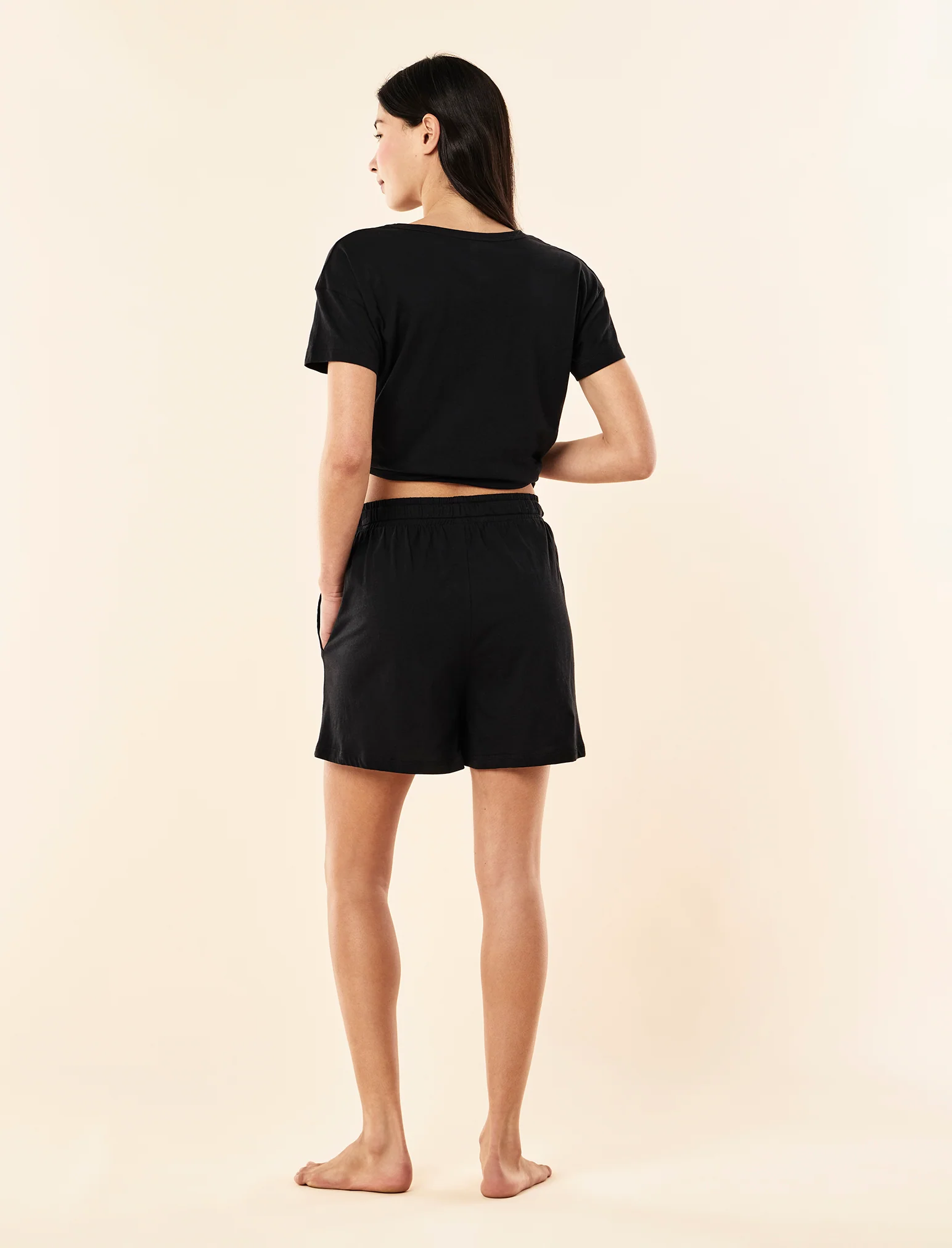 Jada Organic Cotton Knit Classic Tee - Image 5