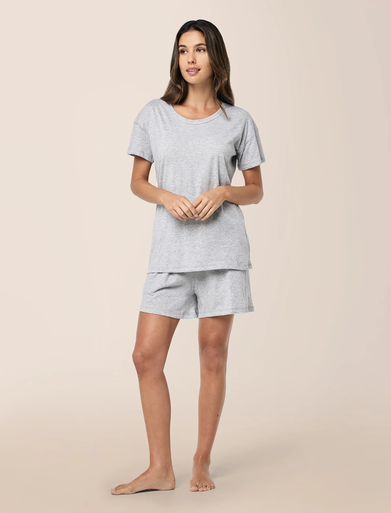 Jada Organic Cotton Knit Classic Tee - Image 5