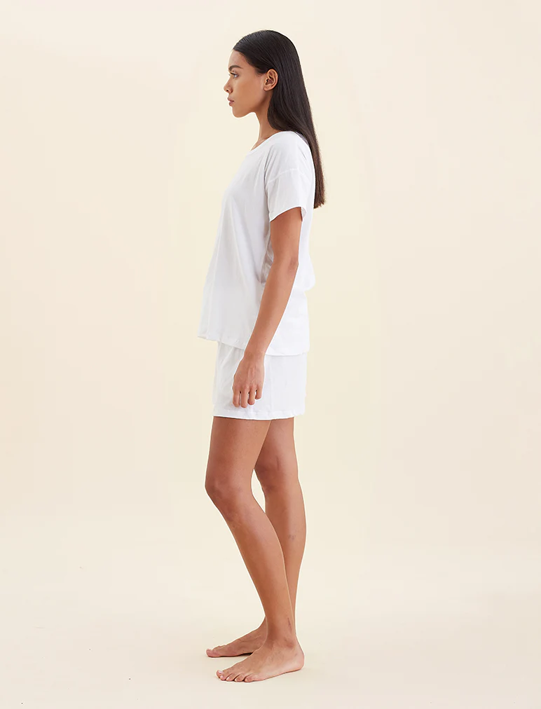 Jada Organic Cotton Knit Classic Tee - Image 6
