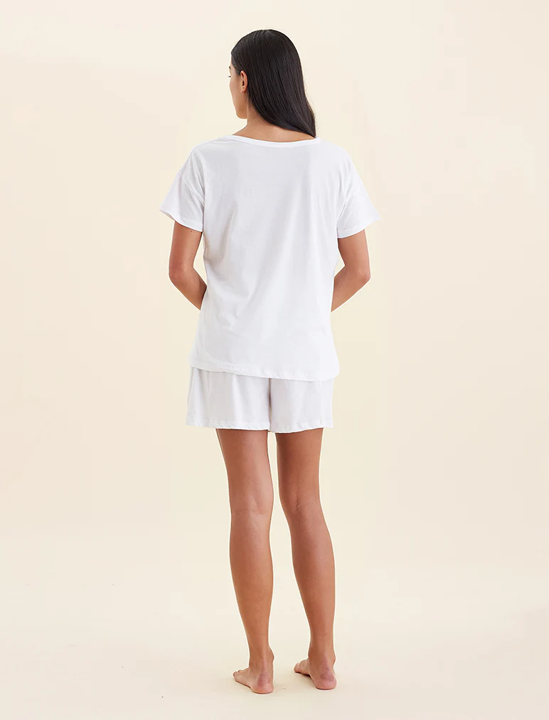 Jada Organic Cotton Knit Classic Tee - Image 7