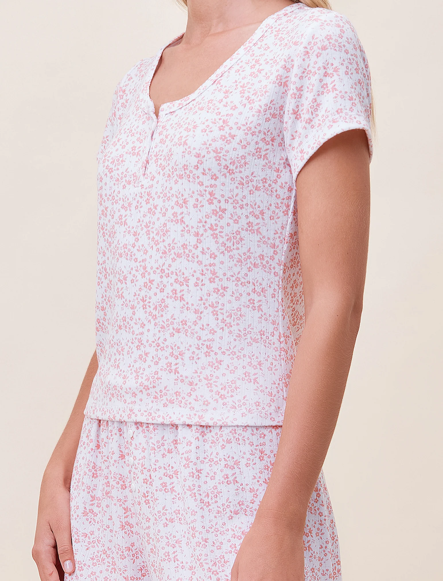 Pippa Pointelle Boxer PJ Set - Image 2