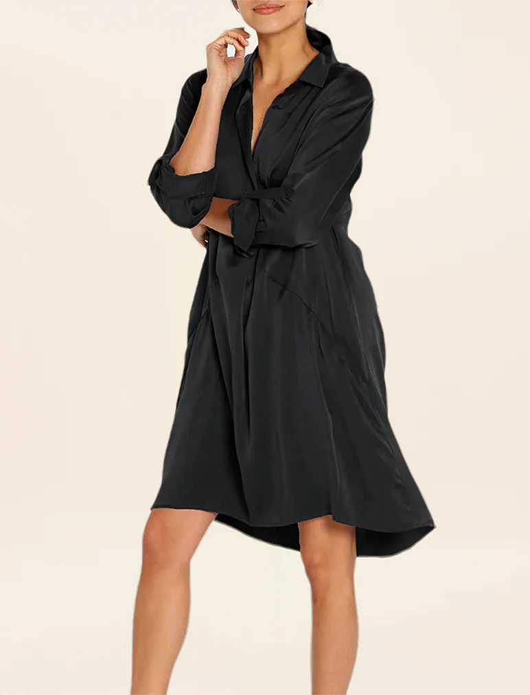 Audrey Silk Nightshirt - Image 3