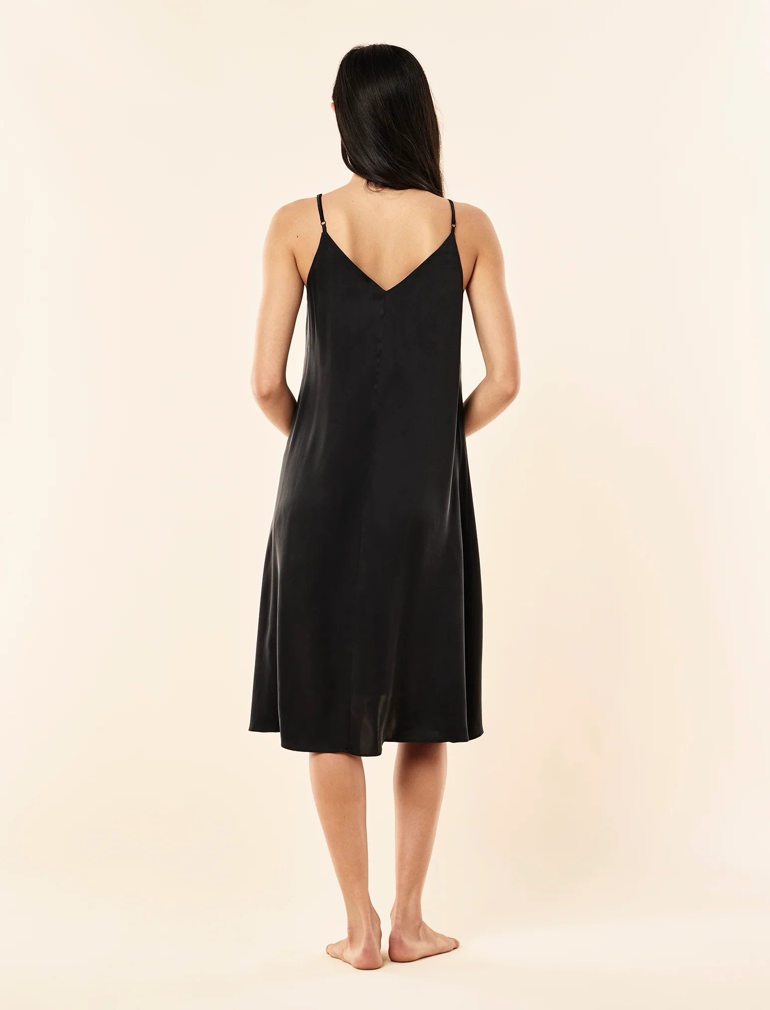 Audrey Washable Silk Slip Nightie - Image 5