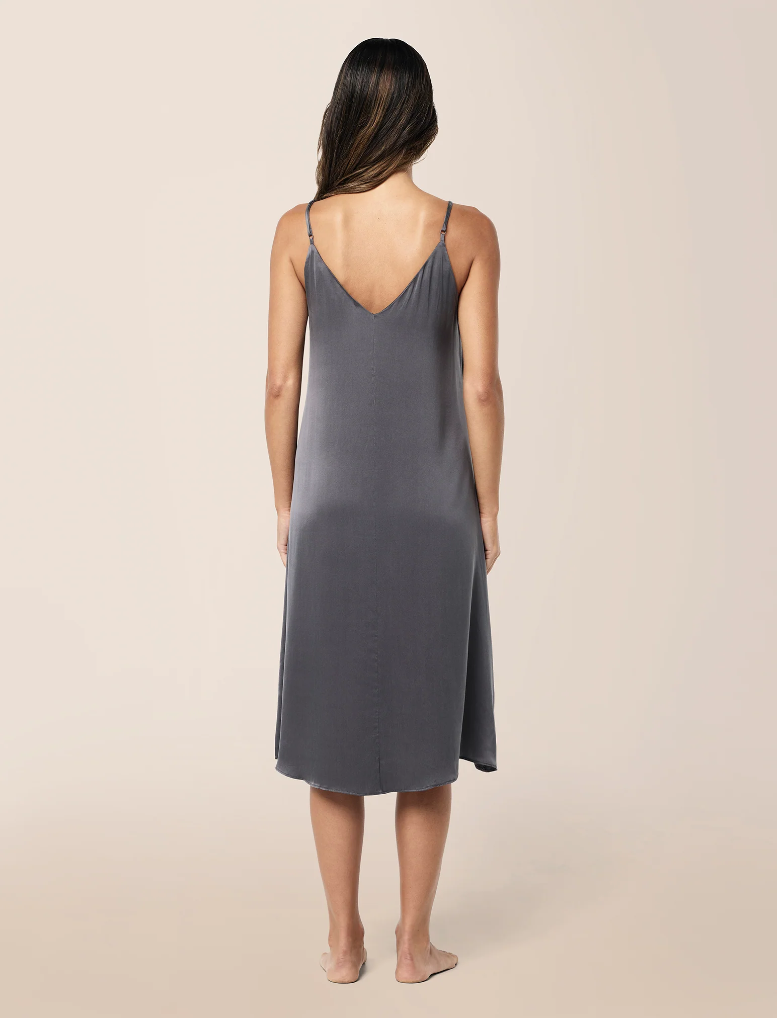 Audrey Washable Silk Slip Nightie - Image 5