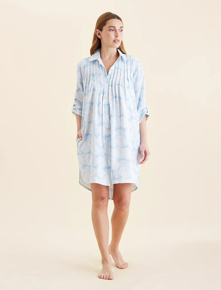 Snowball Cosy Pleat Front Nightshirt