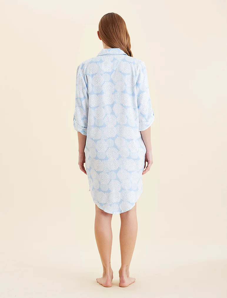 Snowball Cosy Pleat Front Nightshirt - Image 4