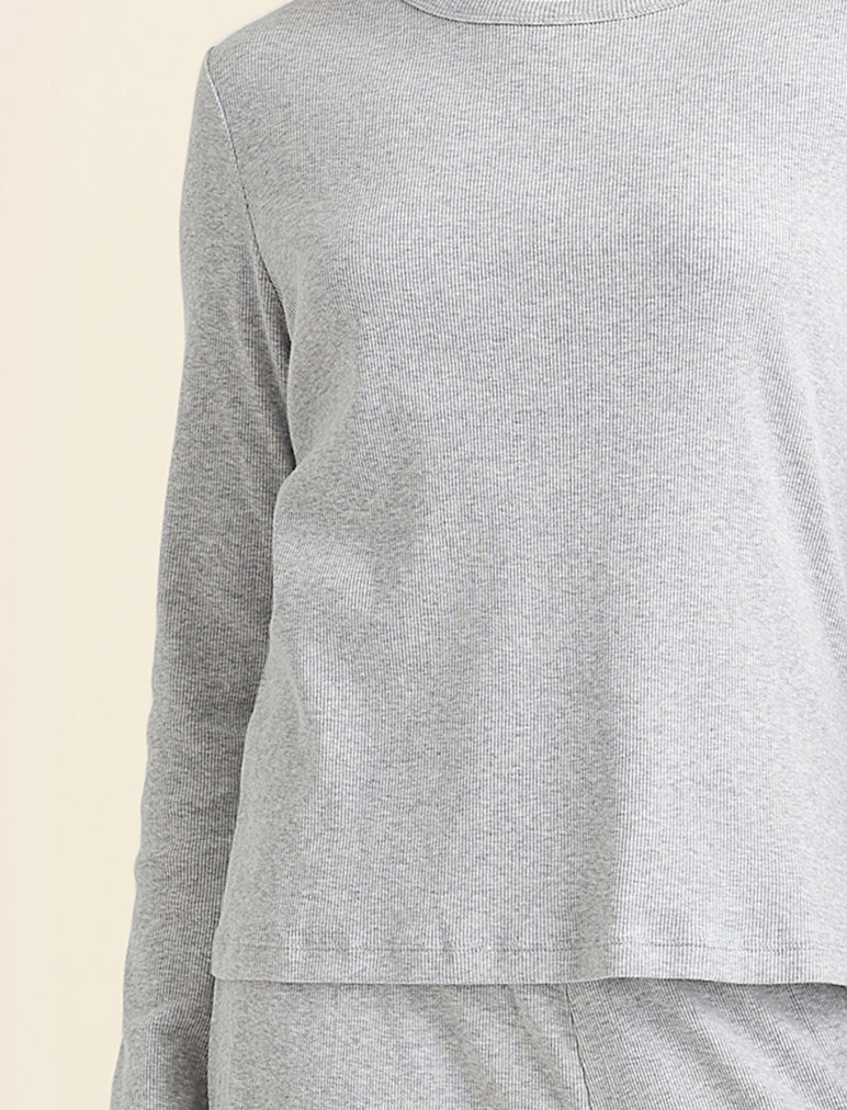 Soft Baby Rib Long Sleeve Tee - Image 3