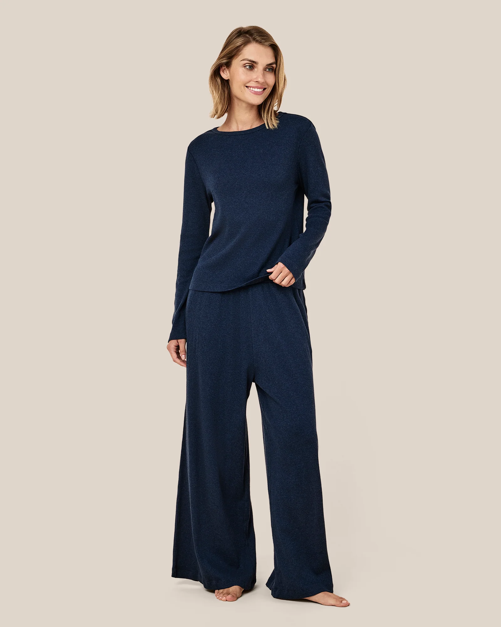Soft Baby Rib Long Sleeve Tee - Image 3