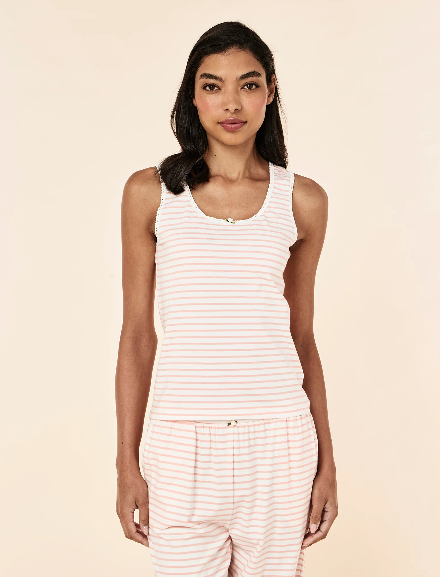 Soft Organic Cotton Knit Tank