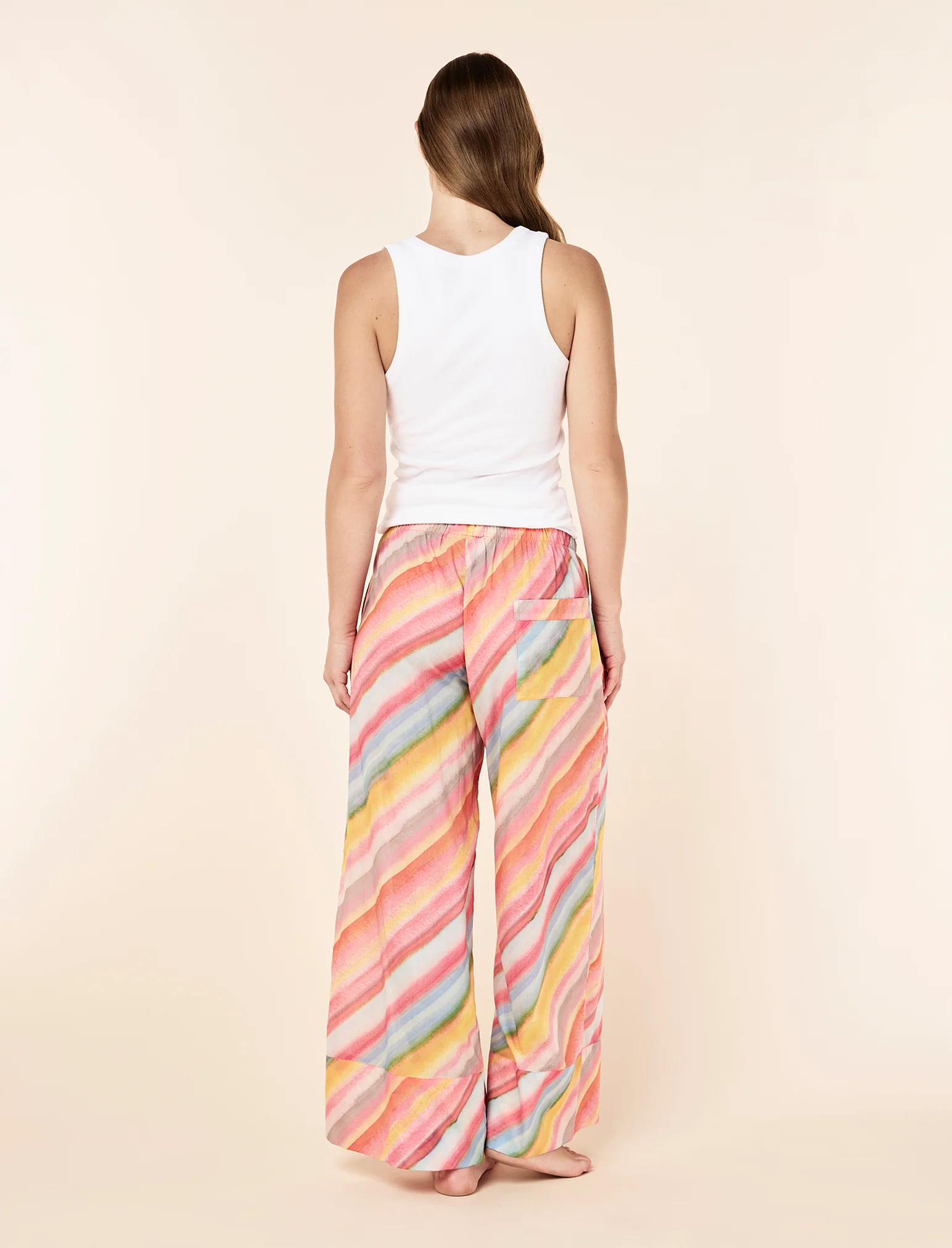 Sophie Stripe Full Length Pant - Image 4