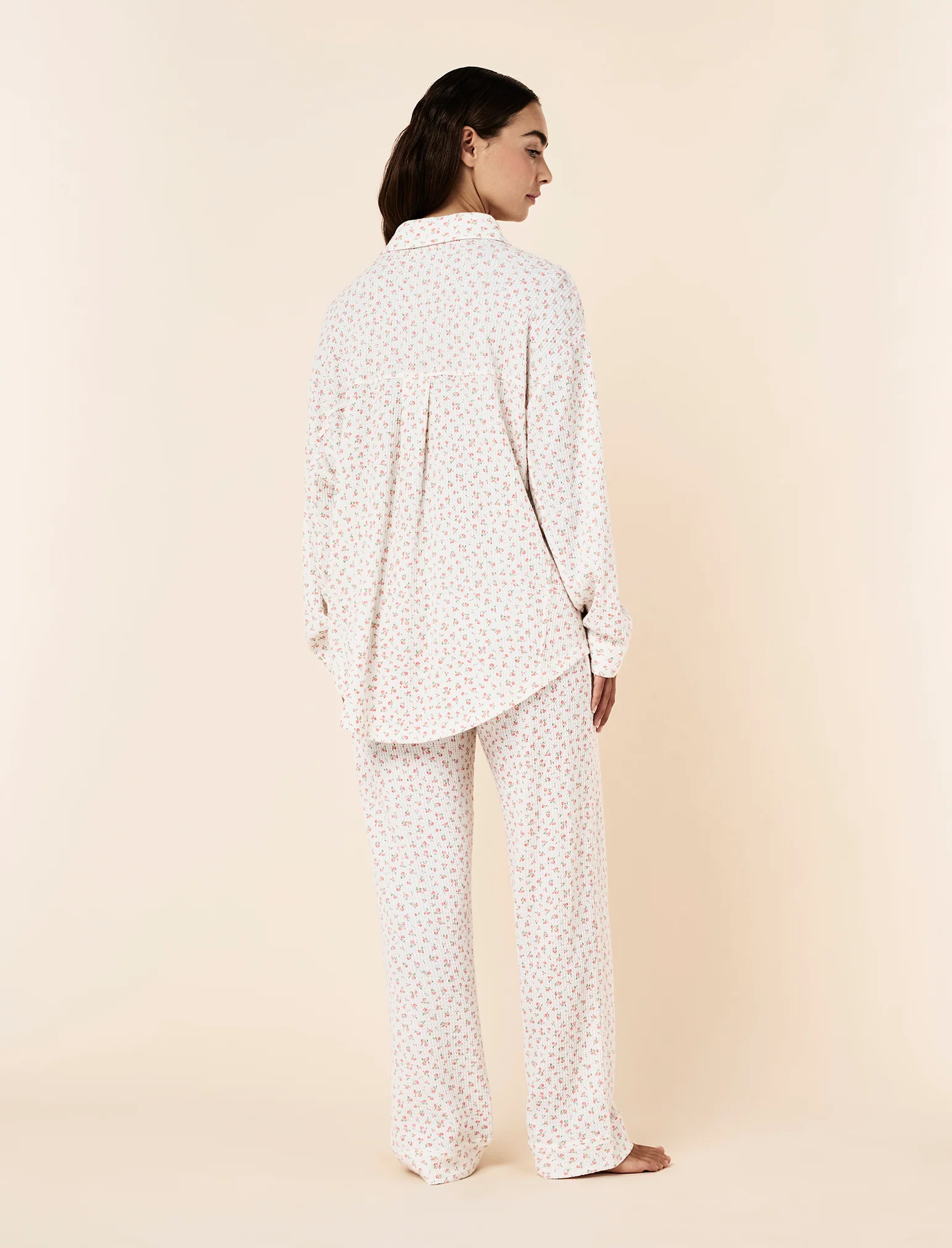Super Soft Waffle Full Length PJ Set - Image 6