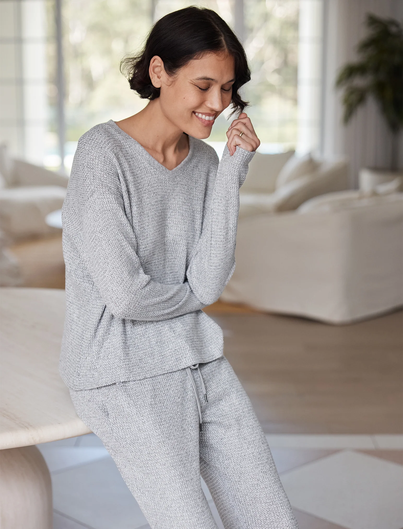 Super Soft Waffle Jogger - Image 3