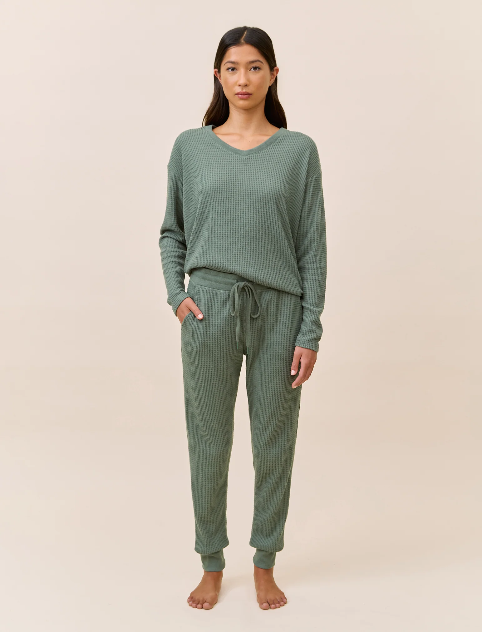Super Soft Waffle Jogger - Image 4