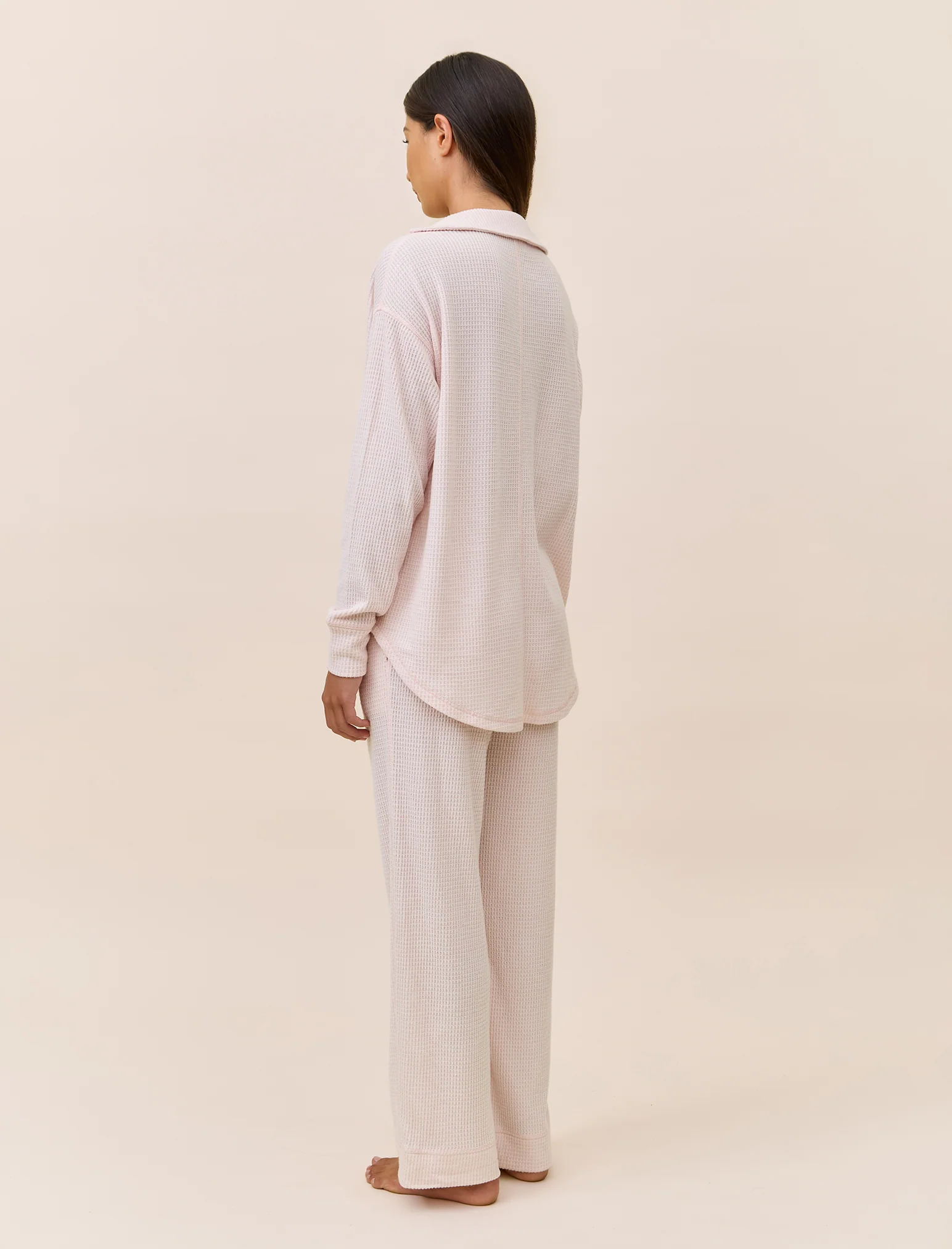Super Soft Waffle Straight Leg Pant - Image 4